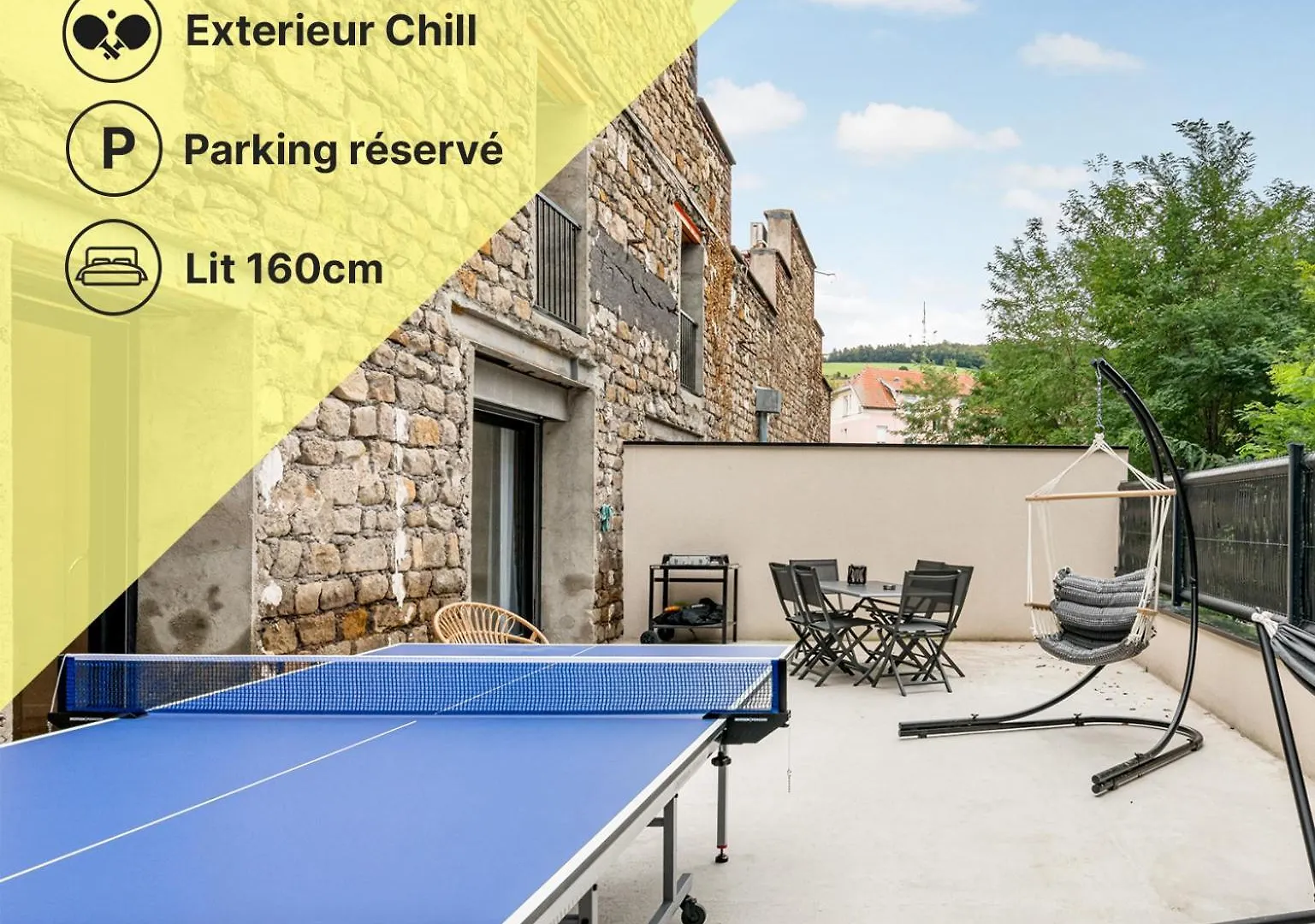 Sweet Haven Appartement Grand Confort Et Design Saint-Etienne
